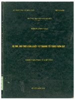 Vị trí, vai trò của luật sư trong tố tụng dân sự  