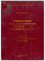 Die bedeutung und rolle des lpg rechts bei der erneuerung der leitung der lpg in der sozialistichen republik of vietnam  