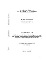 Nghiên cứu, thiết kế hệ thống cơ điện tử thông minh ứng dụng công nghệ nhận dạng khuôn mặt và thuật toán học sâu trong việc điểm danh và đánh giá độ chuyên cần của sinh viên