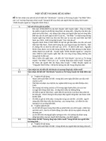 MỘT SỐ ĐỀ THI DẠNG ĐỀ SO SÁNH (THI TỐT NGHIỆP THPT)