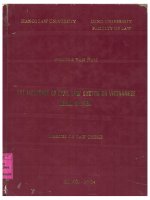 The influence of civil law system on vietnamese legal system  