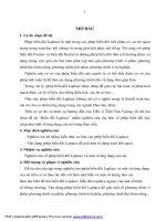 Tích chập suy rộng với hàm trọng đối với phép biến đổi tích phân laplace và ứng dụng