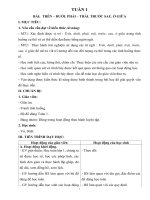 giáo án toán lớp 1 chia cột - sách cánh diều