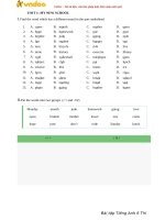 bai-tap-trac-nghiem-tieng-anh-lop-6-chuong-trinh-moi-unit-1-my-new-school