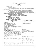 Giáo án lớp 2 tuần 23 năm học 2018 – 2019