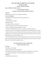 HĐTN lop 1 sach canh dieu NGANG cả năm