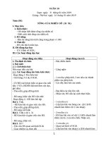 Giáo án lớp 2 tuần 19 năm học 2018 – 2019