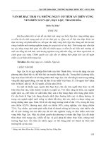 Vấn đề rác thải và những nguy cơ tiềm ẩn trên vùng ven biển Ngư Lộc, Hậu Lộc, Thanh Hóa