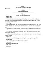 Giáo án lớp 2 tuần 10 năm học 2018 – 2019