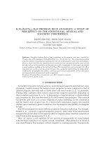 KxNiy[Fe(CN)6].xH2O prussian blue analogue: A study of size effect on the structural, optical and magnetic propertiecs