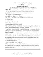 HĐTN lop 1 sach canh dieu chia cot