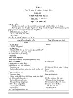 Giáo án lớp 2 tuần 3 năm học 2018 – 2019