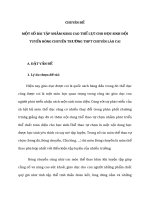 chuyên đề một số bài tập nhằm nâng cao thể lực cho học sinh đội tuyển bóng chuyền trường thpt chuyên lào cai 