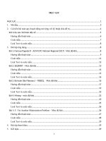 chuyên đề môn tin học cải tiến bài toán quy hoạch động bằng kỹ thuật chia để trị
