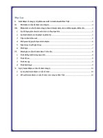 Bài tập nhóm Quản lý học: Cơ cấu tổ chức Công ty Cổ phần Sản xuất và Kinh doanh Đức Việt