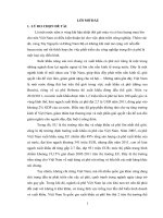 tiểu luận kinh tế khu vực thực trạng năng lực cạn tranh mặt hàng cà phê việt nam xuất khẩu sang thị trường EU 