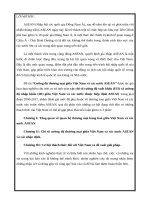 tiểu luận kinh tế khu vực cường độ thương mại giữa việt nam và các nước ASEAN 