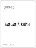 Bài giảng Kế toán tài chính doanh nghiệp 2: Chương 6