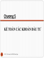 Bài giảng Kế toán tài chính doanh nghiệp 2: Chương 5
