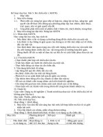 Kế hoạc dạy học  bài đo