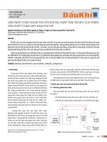 Giải pháp công nghệ thu hồi khí NH3 phát thải trong quá trình sản xuất ở nhà máy đạm Phú Mỹ