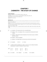 Solution manual for chemistry 13th edition by chang 