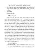 Đề cương đề tài môn Thẩm định giá trị thương hiệu: Xác định giá trị thương hiệu bia Sài Gòn của tổng công ty cổ phần Bia Rượu Nước giải khát Sài Gòn