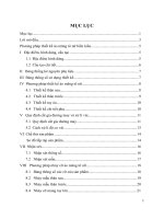 Báo cáo môn học Thiết kế áo Măng tô nữ biến kiểu