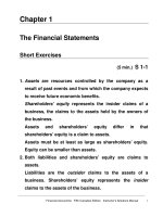 Solution manual for financial accounting 5th canadian edition by harrison 