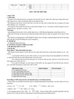 Giáo án dạy thêm Hóa học 11  2021 - 2022