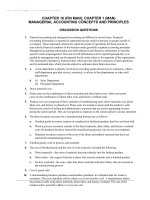 Solution manual for managerial accounting 13th edition by warren 