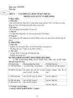 KẾ HOẠCH dạy học (GIÁO án) CÔNG NGHỆ lớp 8 kì 1 THEO 5 HOẠT ĐỘNG