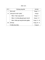 SKKN CBQL MN một số biện pháp giúp trẻ 3 tuổi cảm thụ hoạt động giáo dục âm nhạc