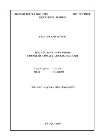 Tổ chức kiểm toán nội bộ trong các công ty xi măng việt nam tt 