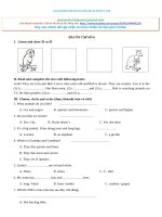 ĐỀ ôn THI TIẾNG ANH 2 (1) 