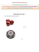 BÀI KIỂM TRA TIẾNG ANH lớp 1 