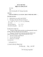 ĐỒ ÁN TỐT NGHIỆP: THIẾT KẾ CHỈNH LƯU CẦU BA PHA  ĐỘNG CƠ ĐIỆN MỘT CHIỀU