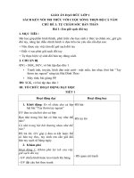 Giáo án đạo đức lớp 1 mới sách kết nối tri thức với cuộc sống