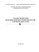 TÀI LIỆU HƯỚNG DẪN HOẠT ĐỘNG GIÁO DỤC NGOÀI GIỜ LÊN LỚP CẤP TRUNG HỌC CƠ SỞ
