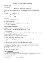 Cac thi va bai tap chi tiet