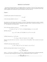 Solution manual for quantum mechanics an accessible introduction by scherrer 