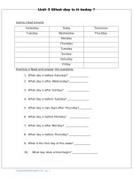 phiếu bài tập tiếng anh lớp 4 có hình ảnh đặc sắc (2) 