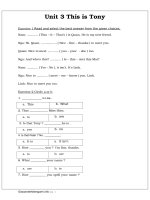 Bài tập bổ trợ tiếng anh lớp 3 có hình ảnh đặc sắc theo từng unit (3) 