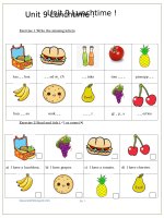 phiếu bài tập family and friends 2 theo từng unit (10) 