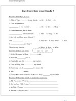 Bài tập bổ trợ tiếng anh lớp 3 có hình ảnh đặc sắc theo từng unit (5) 