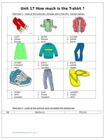 phiếu bài tập tiếng anh lớp 4 có hình ảnh đặc sắc (3) 