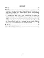 Ông K chuẩn bị thành lập doanh nghiệp và muốn được nhà nước cho phép sử dụng một diện tích đất lớn để sản xuất kinh doanh trong lĩnh vực chế biến thủy hải sản để xuất khẩu vì ông thực sự có năng lực tài chính và khả năng ở mảng thị trường này. Mục đích củ