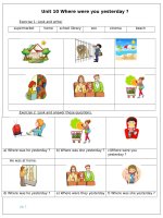 phiếu bài tập tiếng anh lớp 4 có hình ảnh đặc sắc (2) 