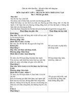 Tron bộ giáo án môn đạo đức sách chân trời sáng tạo.