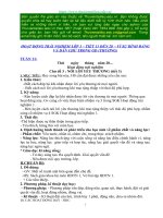 Giáo án HĐTN lớp 1_Vì sự Bình đẳng và Dân chủ trong GD_Tiết 11 đến 20